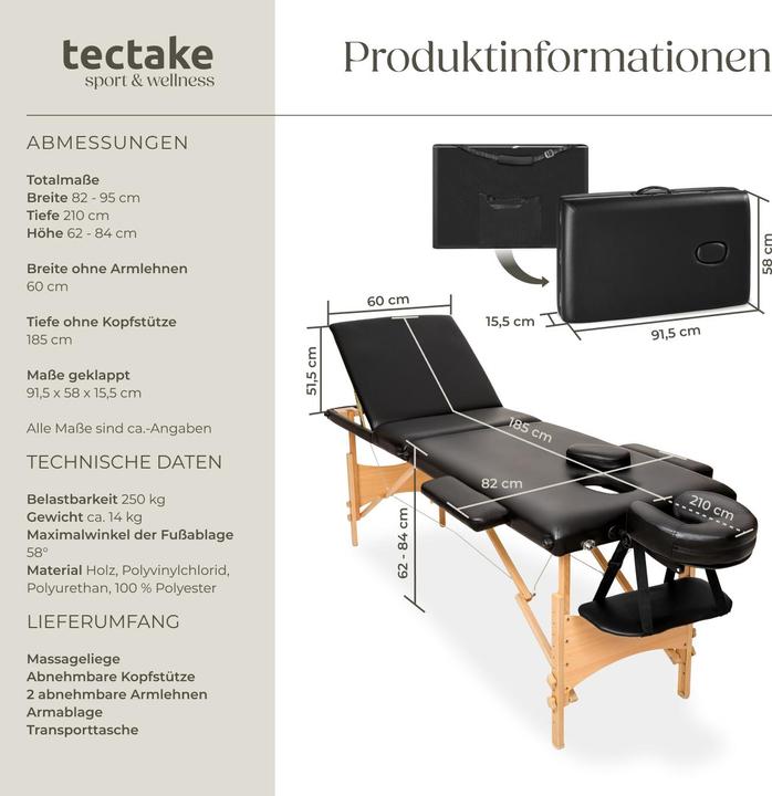 Actual product image tectake Daniel