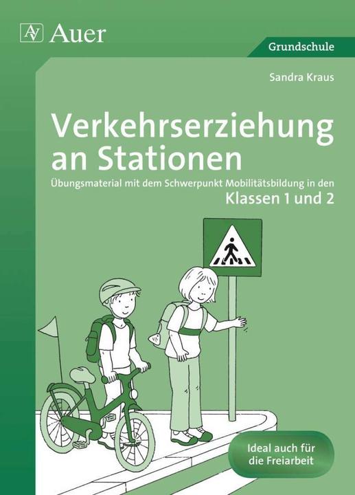 Produktbild Verkehrserziehung an Stationen 1/2 (Deutsch, Sandra Sommer, 2017)
