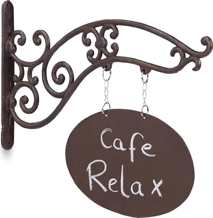 Relaxdays Ladenschild