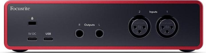 Actual product image Focusrite Scarlett 2i2 – 4th Generation (USB)