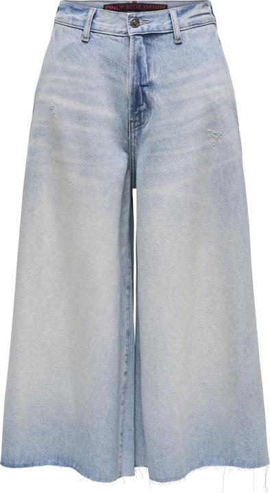 Produktbild Only ONLLA Hohe Taille Weiter Beinschnitt Jeans-Shorts Jeans-Shorts (XL)