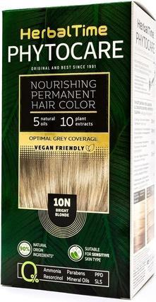 Immagine prodotto Herbal Time Phytocare Tintura Permanente per Capelli Biondo Brillante 10N (10N Biondo molto chiaro)
