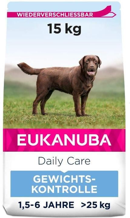 Produktbild Eukanuba Dog Weight Control Large (Adult, 1 Stk., 15000 g)