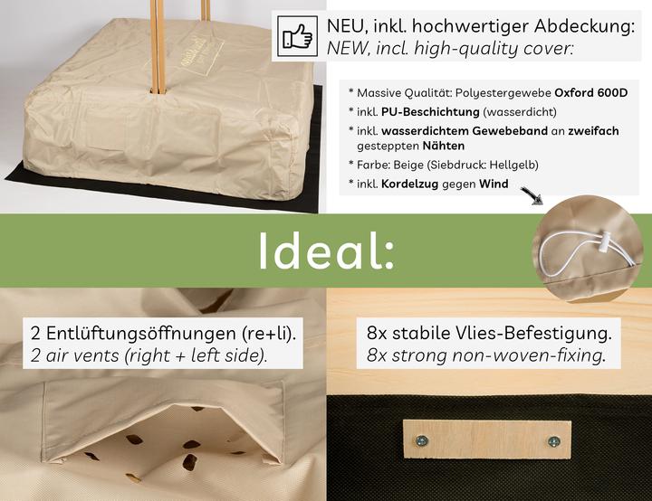 Image du produit Needs&Wants Sunplaya4" avec toit et couverture