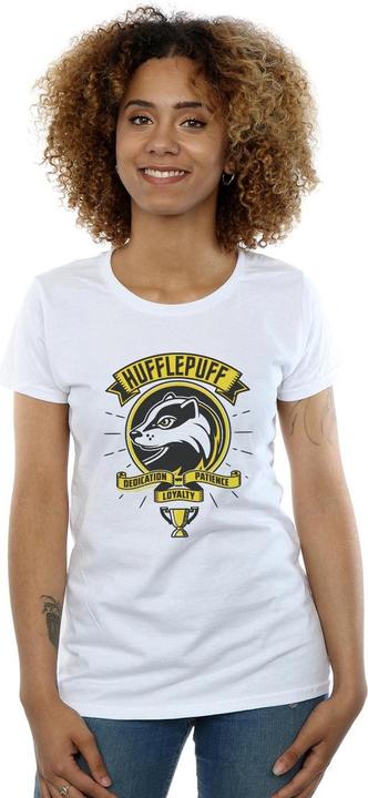 Image du produit - T-shirt HUFFLEPUFF TOON CREST - Femme (XL)