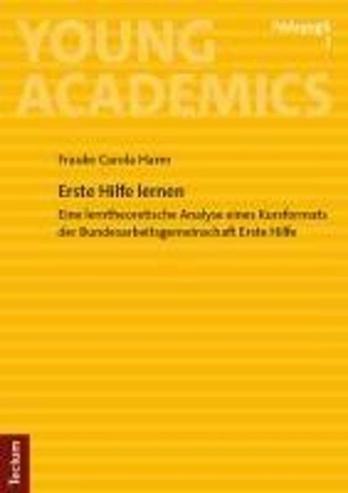Actual product image Erste Hilfe lernen (German, Frauke Carola Harm, 2024)