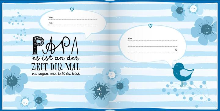 Actual product image Das Erinnerungsbuch für den besten Papa der Welt. Ausfüllbuch zum Verschenken für den Papa zum (German, Lisa Wirth, 2022)