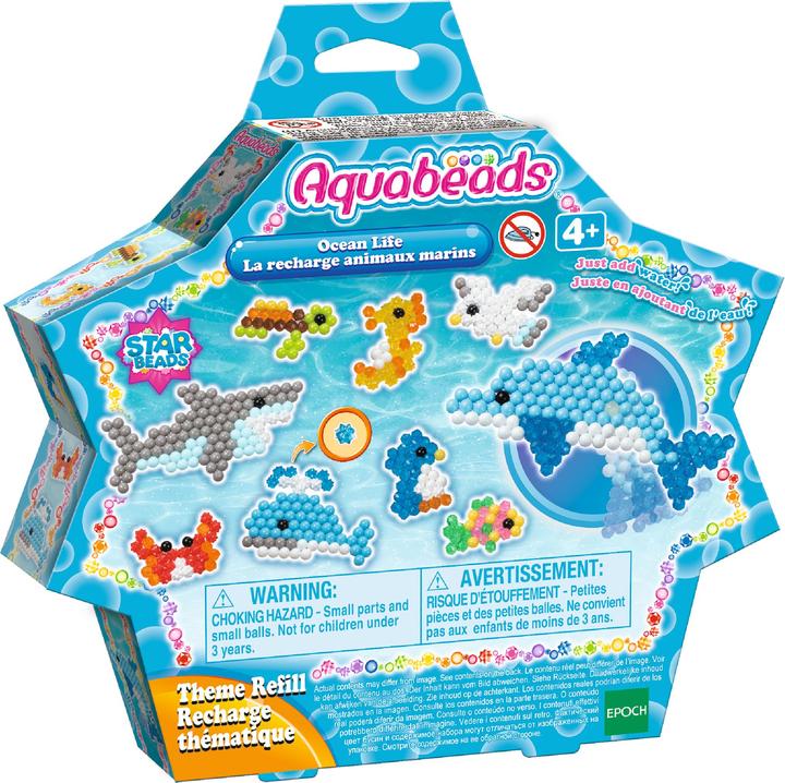 Image du produit Aquabeads La recharge animaux marins