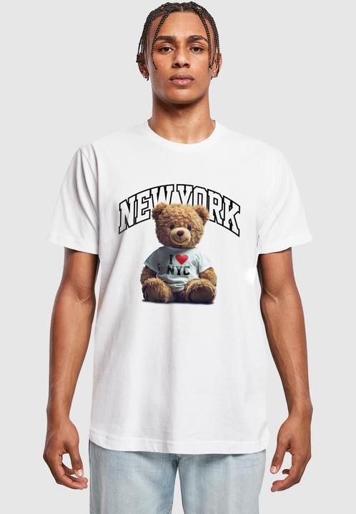 Produktbild Mister Tee MisterTee New York College Bear Tee - 179967 (4XL)