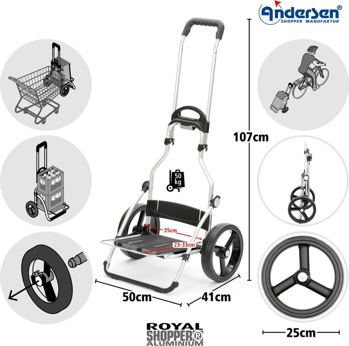 Produktbild Andersen Shopper Royal Oli P 2.0