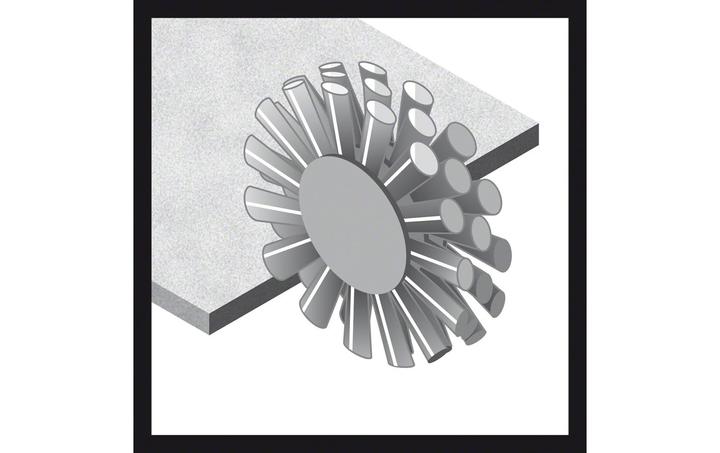 Produktbild Bosch Professional Zubehör PRO Metal heavy X-Lock Scheibenbürste, 115 x 0,5 mm, Gewinde (0.50 mm)