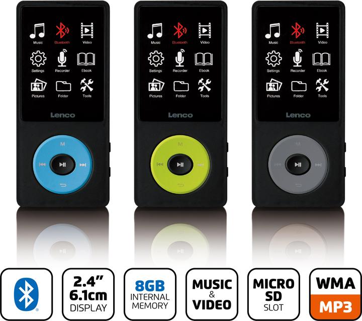 Actual product image Lenco Xemio-860BK (8 GB)