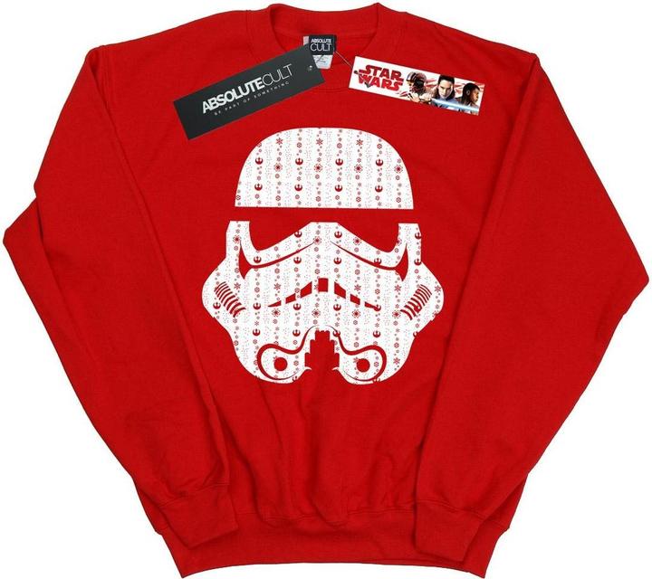 Immagine prodotto Star Wars Christmas Stormtrooper Helmet Felpa Ragazzi (128)