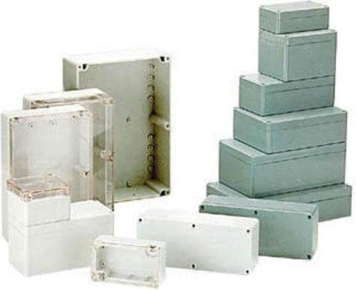 Velleman ABS-GEHÄUSE - WASSERDICHT - DUNKELGRAU - 265 x 185 x 95 mm (Gehäuse)