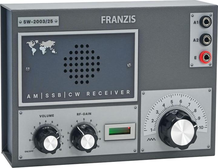 Actual product image Franzis Build your own world receiver