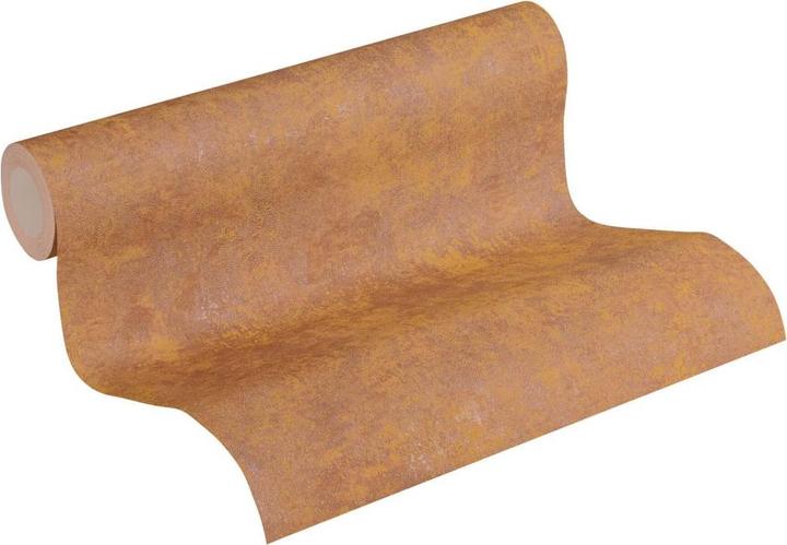 Livingwalls New Walls Urban Grace Vintage Uni Optics, orange (53 x 1005 cm)