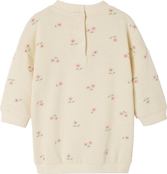Image du produit Vertbaudet Mädchen Baby Sweatkleid mit Schrift und Recycling-Polyester (80)
