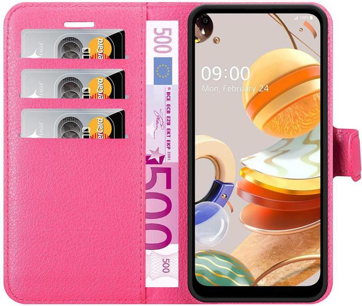 Produktbild Cadorabo Book mit Standfunktion Cover (LG K61)