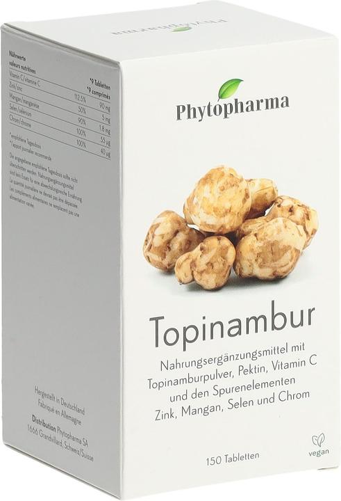 Image du produit Phytopharma Topinambour (150 pièce(s), Cachets, 160 g)