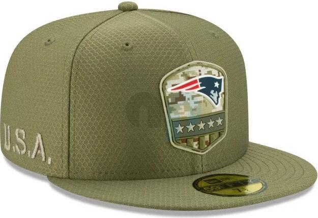 Produktbild New Era NFL - New England Patriots - On Field Salute to Service 59Fifty Cap (56)