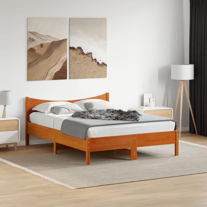 Produktbild VidaXL Bett Kiefer (120 x 190 cm)