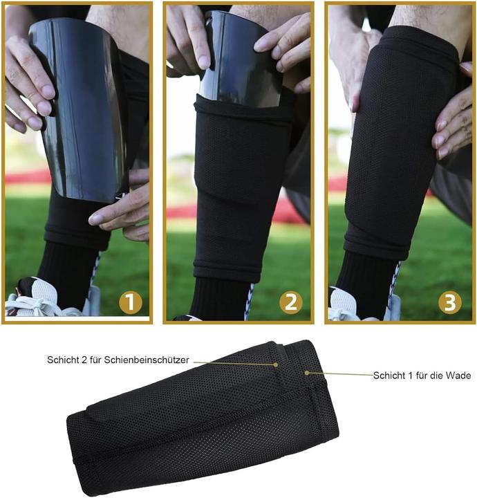 Actual product image Cbx Football Set Football Socks and Shin Guards Size M White (M)