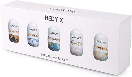 Image du produit Svakom Hedy X Masturbator 5-Pack Textures mixtes