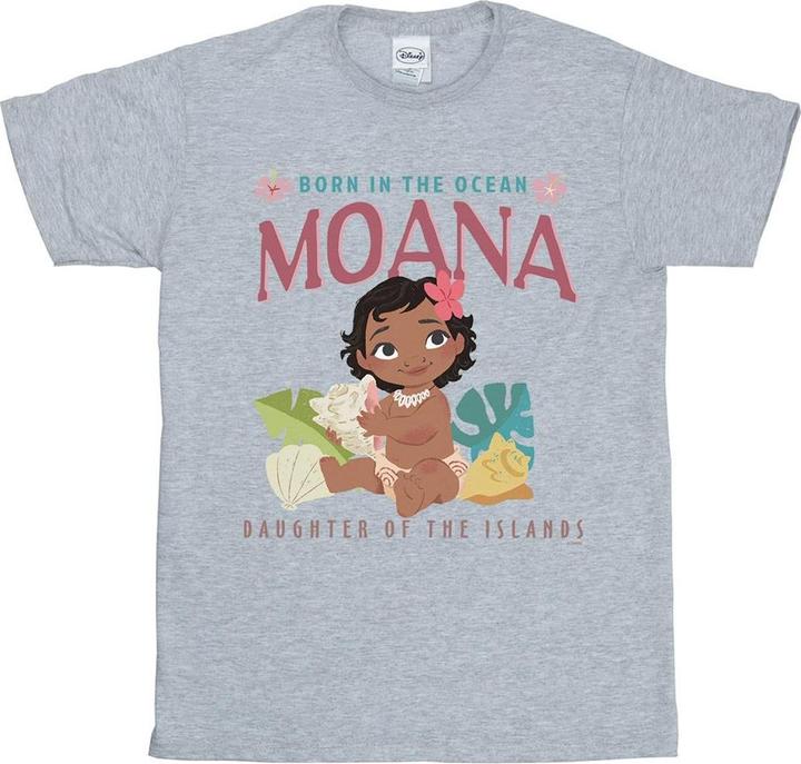 Disney Moana Born In The Ocean TShirt (S)