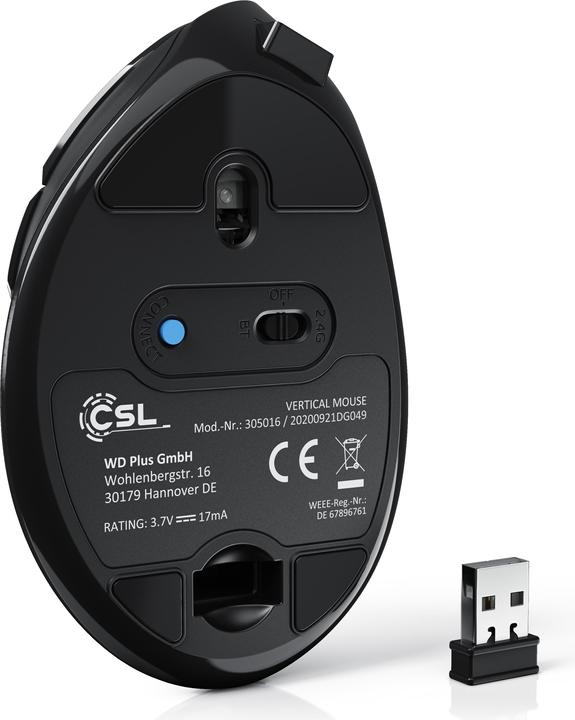 Actual product image CSL Ergo Vertical (Wireless)