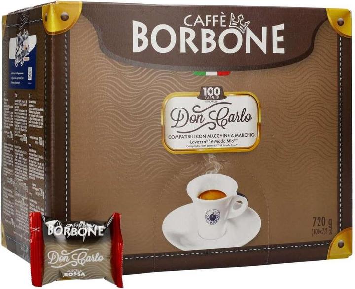 Produktbild Caffè Borbone Borbone Don Carlo Miscela Rossa (100 x Port.)