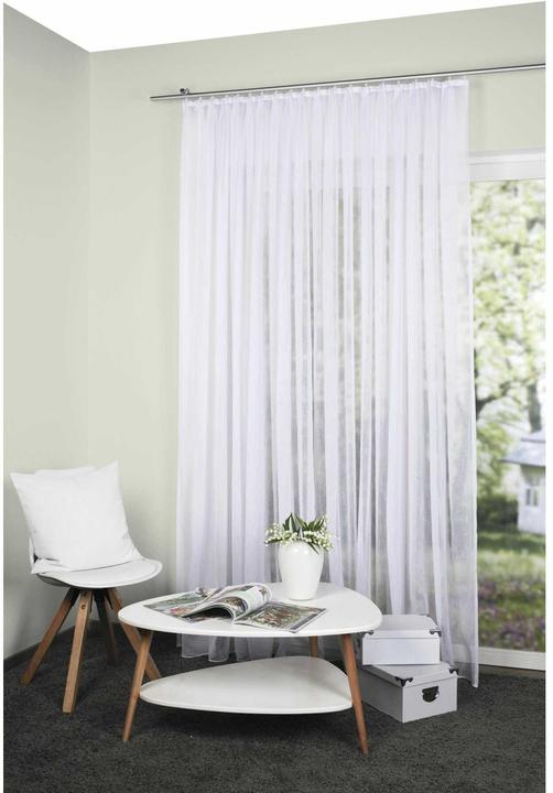 Produktbild Stotz Decor Tagvorhang mit Faltenband und Gleiter Chur 300 x 145 cm (300 x 145 cm)
