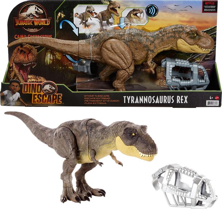 Actual product image Jurassic World Stomp 'N Escape Tyrannosaurus Rex