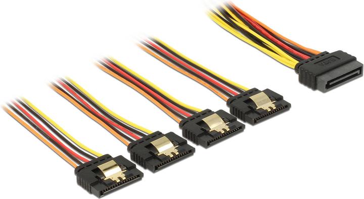 Produktbild Delock SATA Stromadapter 4x SATA, gerade
