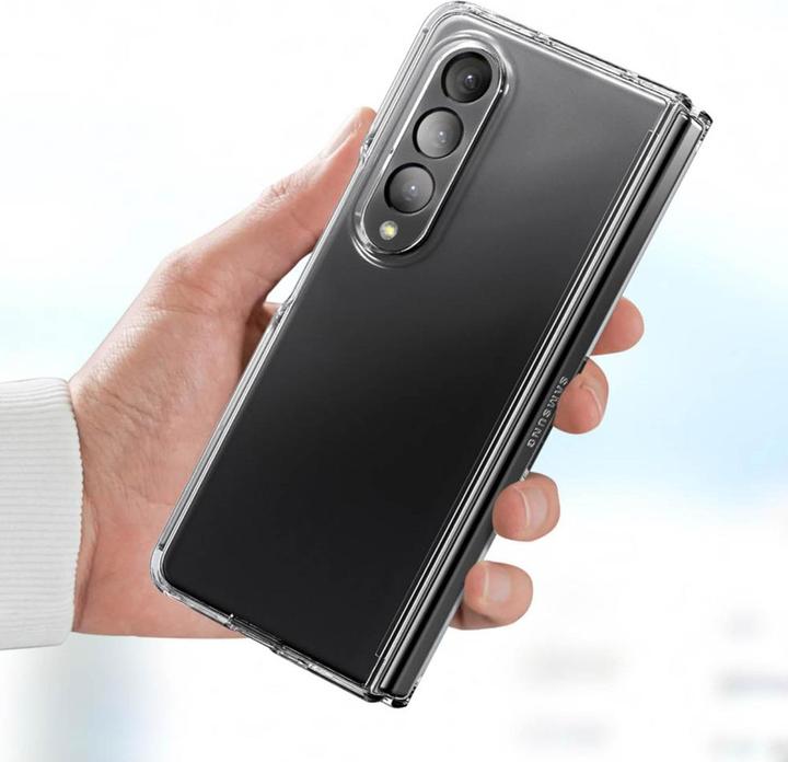 Actual product image Samsung Hard Cover Clear Edge Cover transparent (Samsung Galaxy Z Fold4)