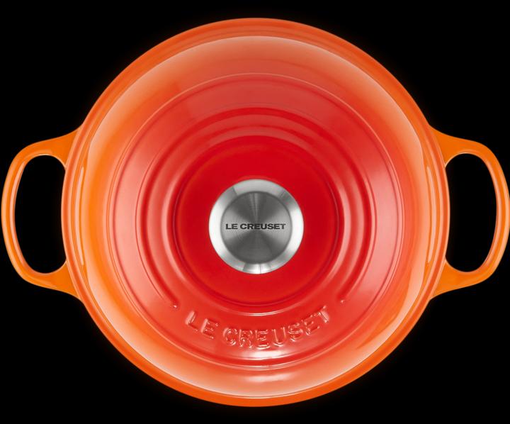 Produktbild Le Creuset Bräter für Brot 24cm orange (24 cm, Bräter + Schmortopf, Gusseisen)