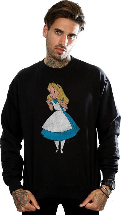 Actual product image Disney Mens Alice In Wonderland Classic Alice Sweatshirt (XL)