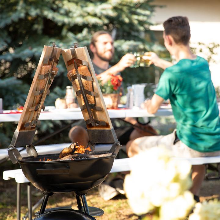 Produktbild Relaxdays Flammlachsbrett