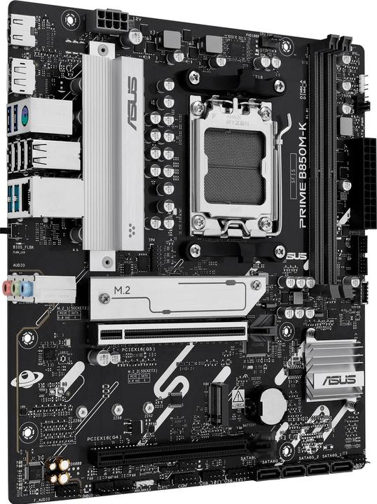 Actual product image ASUS MB PRIME B850M-K (AM5, AMD B850, mATX)