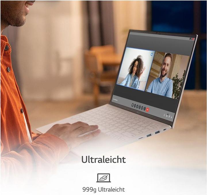 Produktbild LG Gram 14 (14", Intel Core i5-1240P, 16 GB, 512 GB, DE)
