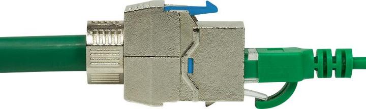 Image du produit LogiLink Keystone femelle STP AWG22-24 16.5mm de large Cat.8.1 (U/FTP, CAT8.1, 0.03 m)