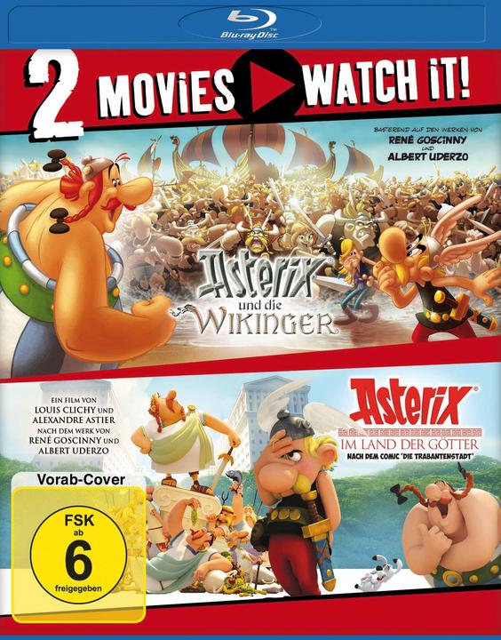 Immagine prodotto Asterix and the Vikings / Asterix in the Land of the Gods - BR (Blu-ray, 2016, Tedesco)