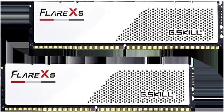 Actual product image G.Skill D564GB 6000-36 Flare X5 wh K2 GSK (F5-6000J3636F32GX2-FX5W) (2 x 32GB, 6000 MHz, DDR5 RAM, DIMM)