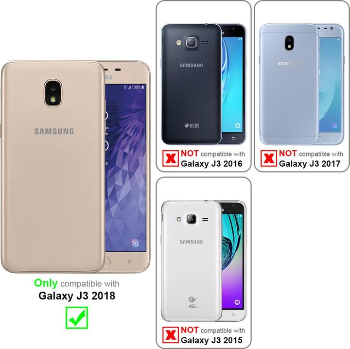 Productafbeelding Cadorabo TPU Candy Cover (Samsung Galaxy J3 (2018))