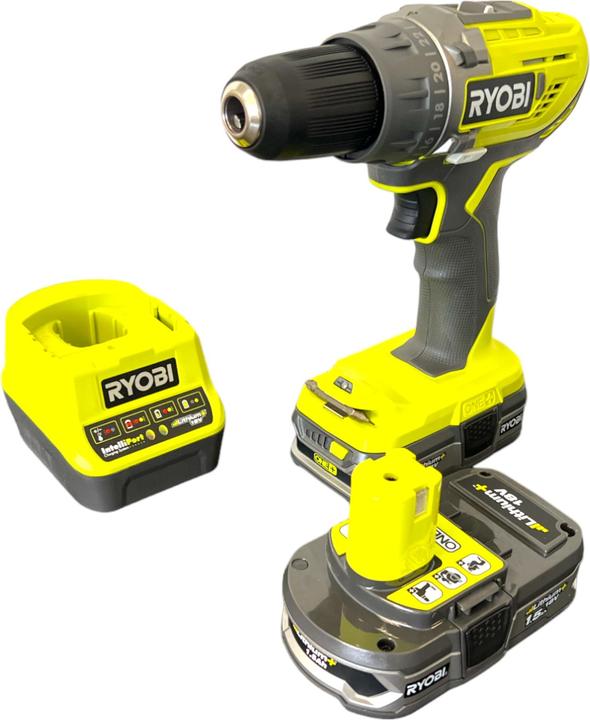 Productafbeelding Ryobi R18DD3-215S Accuboormachine en Schroevendraaier (Oplaadbare batterij)