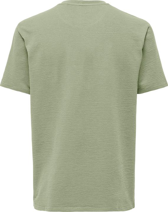 Produktbild Only & Sons Onskian Life Reg Seersucker Ss Tee (L)