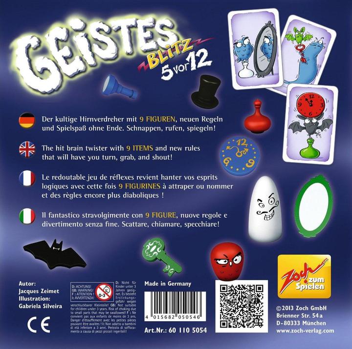 Actual product image Zoch Flash of inspiration 5 to 12 (German, English, French, Italian)