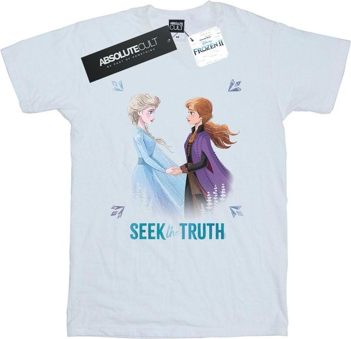 Image du produit Disney - T-shirt FROZEN ELSA AND ANNA SEEK THE TRUTH - Femme (M)