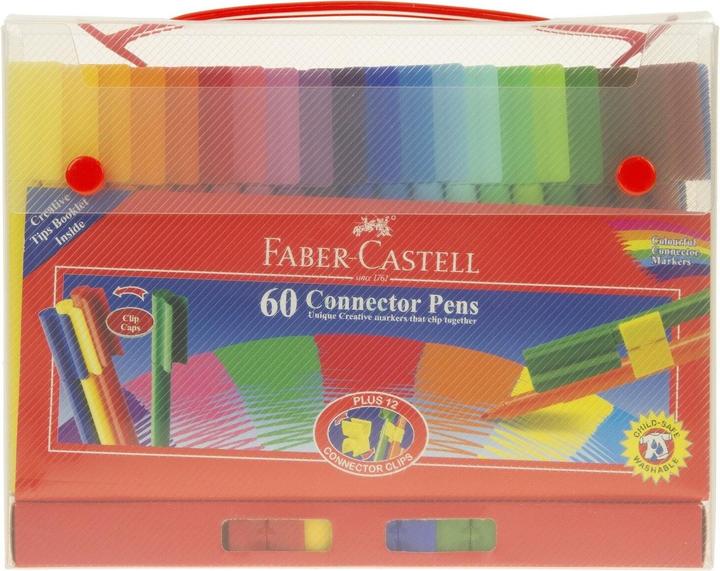 Actual product image Faber-Castell connector pens (Multicoloured, 60 x)