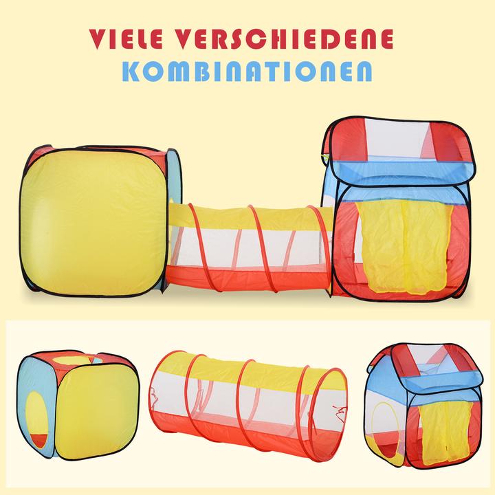 Produktbild Homcom Kinderspielzelt mit Tunnel
