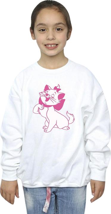 Actual product image Disney Girls The Aristocats Marie Sweatshirt (140, 146)